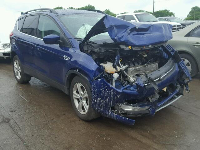 1FMCU0G95EUA83541 - 2014 FORD ESCAPE SE BLUE photo 1