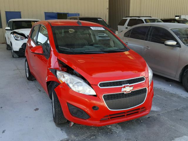 KL8CD6S99FC725368 - 2015 CHEVROLET SPARK 1LT RED photo 1