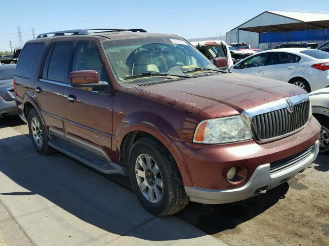 5LMFU27R53LJ39762 - 2003 LINCOLN NAVIGATOR MAROON photo 1