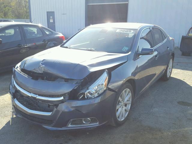 1G11E5SLXEF191546 - 2014 CHEVROLET MALIBU 2LT BLUE photo 2