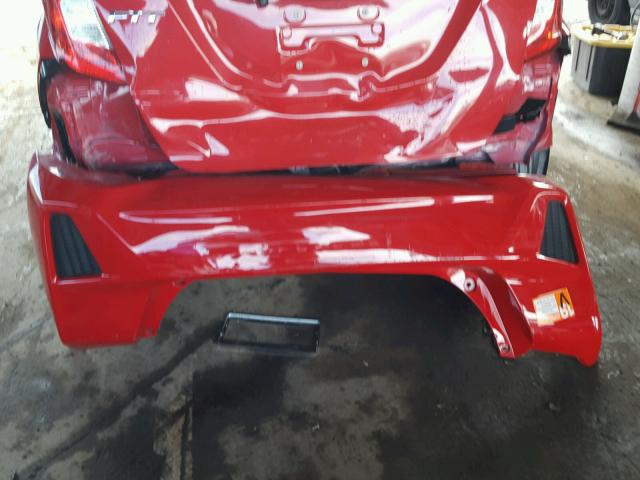 JHMGK5H56GX011784 - 2016 HONDA FIT LX Kırmızı fotoğraf 9