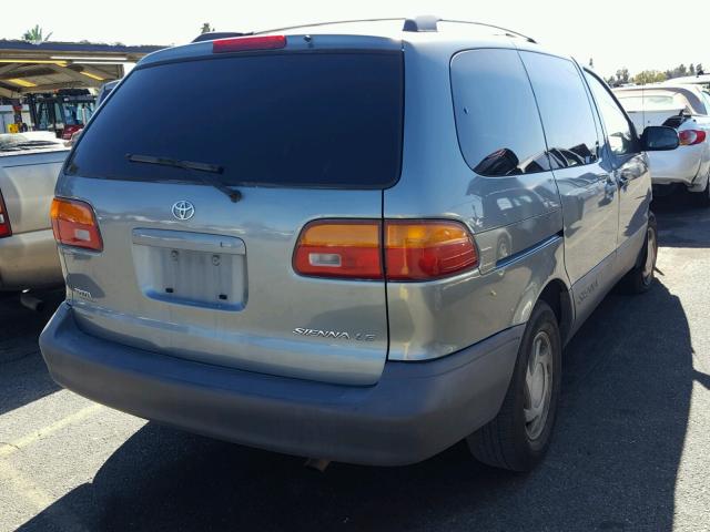 4T3ZF13C4YU252746 - 2000 TOYOTA SIENNA LE GRAY photo 4