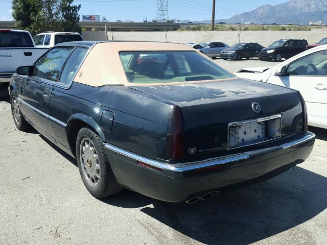 1G6EL12Y2VU615948 - 1997 CADILLAC ELDORADO GREEN photo 3