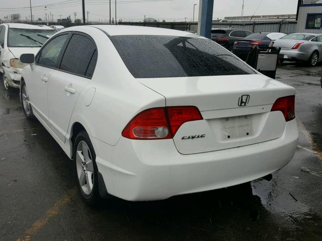 JHMFA16816S011501 - 2006 HONDA CIVIC EX WHITE photo 3