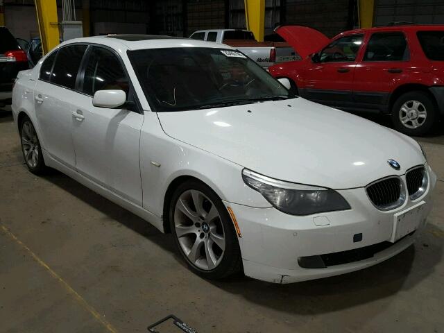 WBANW13558CZ77840 - 2008 BMW 535 I WHITE photo 1