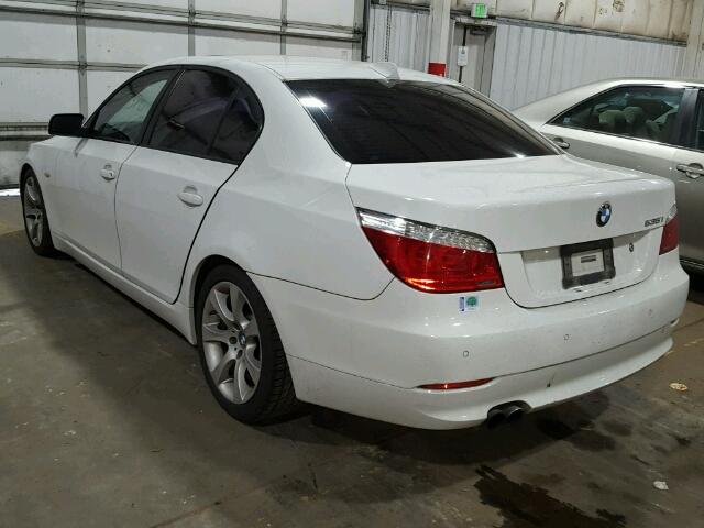 WBANW13558CZ77840 - 2008 BMW 535 I WHITE photo 3