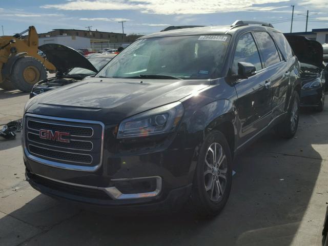 1GKKRRKD9DJ148025 - 2013 GMC ACADIA SLT შავი ფოტო 2