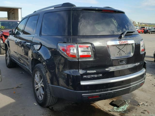 1GKKRRKD9DJ148025 - 2013 GMC ACADIA SLT შავი ფოტო 3
