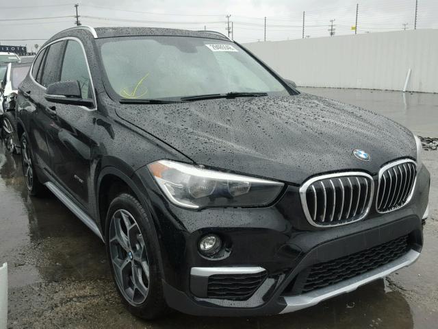 WBXHT3C38J5F90542 - 2018 BMW X1 XDRIVE2 BLACK photo 1