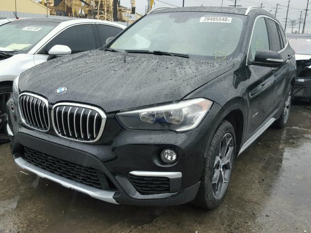 WBXHT3C38J5F90542 - 2018 BMW X1 XDRIVE2 BLACK photo 2