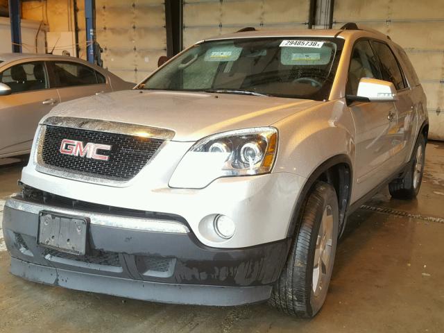 1GKKVRED6CJ135609 - 2012 GMC ACADIA SLT SILVER photo 2