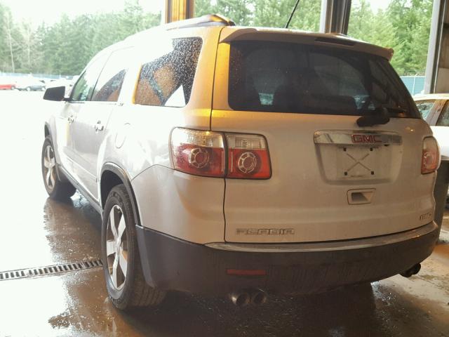 1GKKVRED6CJ135609 - 2012 GMC ACADIA SLT ვერცხლისფერი ფოტო 3