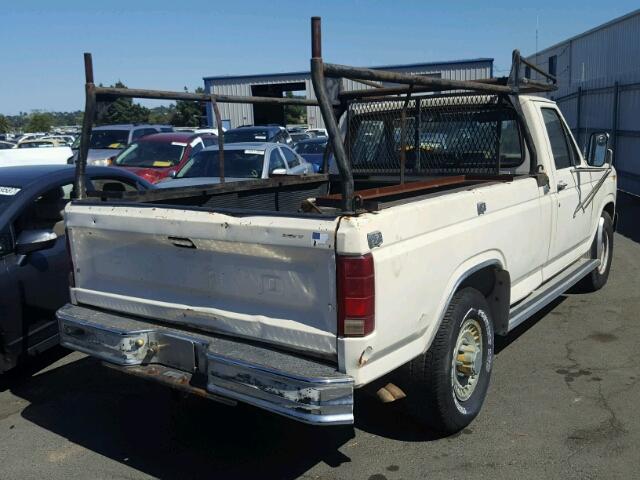 1FTHF2516EPA56067 - 1984 FORD F250 CREAM photo 4