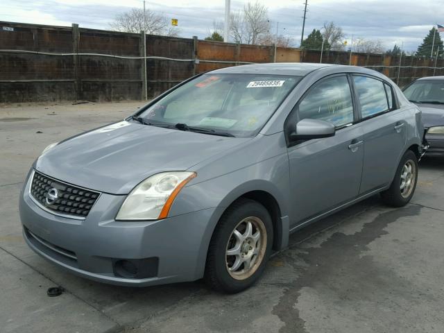 3N1AB61E87L632711 - 2007 NISSAN SENTRA 2.0 SILVER photo 2