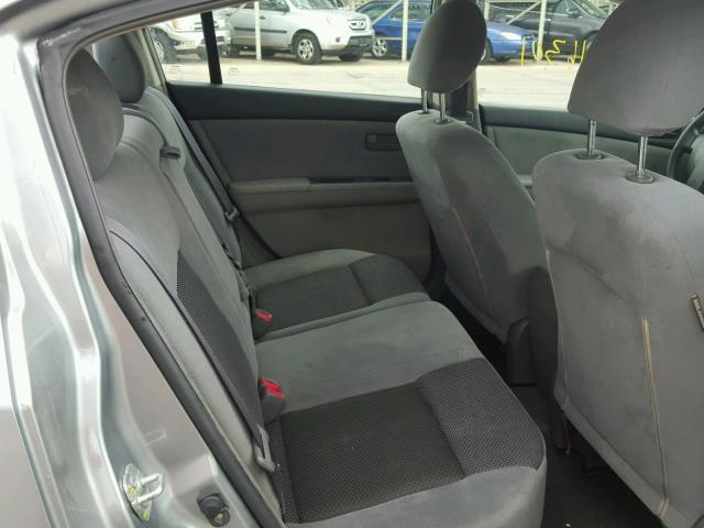 3N1AB61E87L632711 - 2007 NISSAN SENTRA 2.0 SILVER photo 6