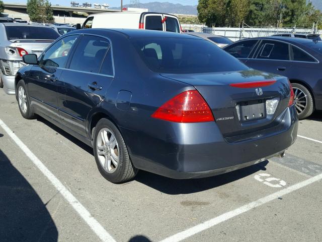 1HGCM56326A167125 - 2006 HONDA ACCORD SE GRAY photo 3