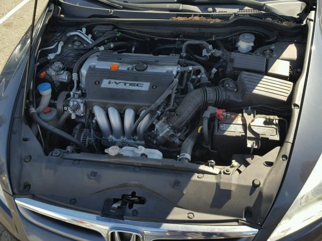 1HGCM56326A167125 - 2006 HONDA ACCORD SE GRAY photo 7