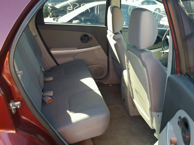 2CNDL33F186049703 - 2008 CHEVROLET EQUINOX LT BURGUNDY photo 6