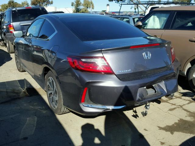 1HGCT1B38HA005973 - 2017 HONDA ACCORD LX- GRAY photo 3