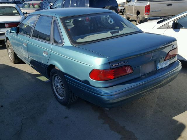 1FACP5246PG244054 - 1993 FORD TAURUS GL TEAL photo 3