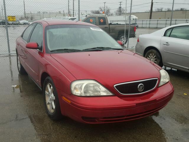 1MEFM50UX1A615972 - 2001 MERCURY SABLE GS RED photo 1