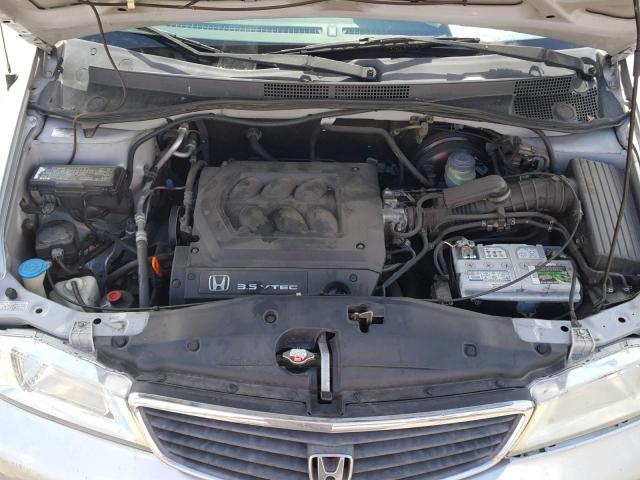 2HKRL18521H547683 - 2001 HONDA ODYSSEY LX SILVER photo 7