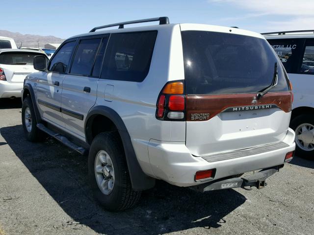 JA4LS21H92J029477 - 2002 MITSUBISHI MONTERO SP SILVER photo 3