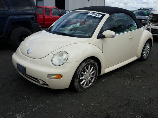 3VWCM21Y84M310432 - 2004 VOLKSWAGEN NEW BEETLE 白色 照片 2