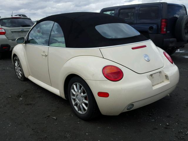 3VWCM21Y84M310432 - 2004 VOLKSWAGEN NEW BEETLE 白色 照片 3
