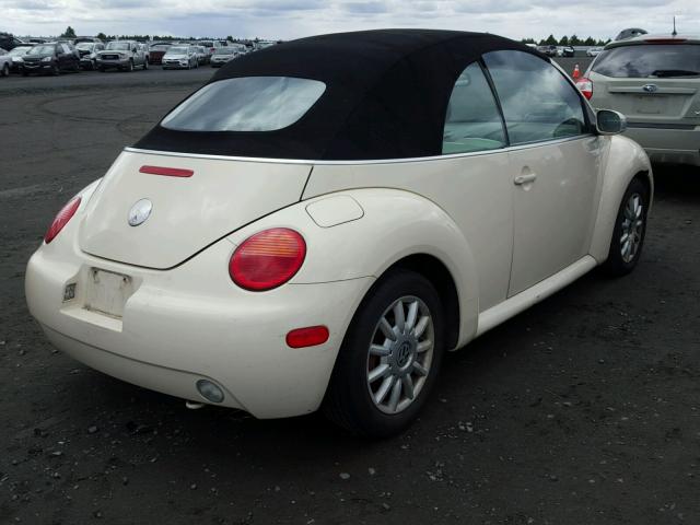 3VWCM21Y84M310432 - 2004 VOLKSWAGEN NEW BEETLE 白色 照片 4