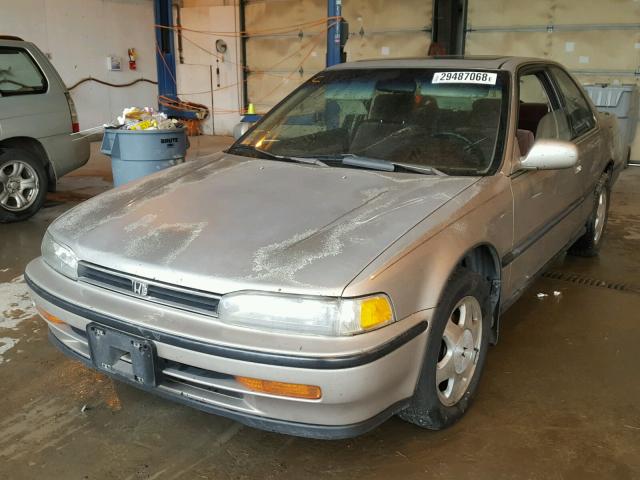 1HGCB7171NA013743 - 1992 HONDA ACCORD EX GRAY photo 2