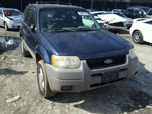 1FMCU01142KA95609 - 2002 FORD ESCAPE XLS BLUE photo 1