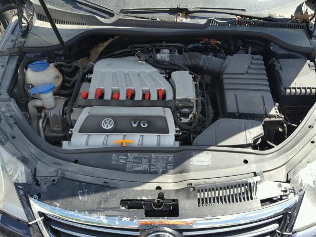 WVWDB71F87V018914 - 2007 VOLKSWAGEN EOS 3.2L S BLUE photo 7
