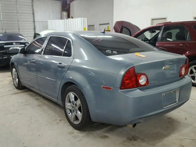 1G1ZH57B19F179866 - 2009 CHEVROLET MALIBU 1LT 蓝色 照片 3