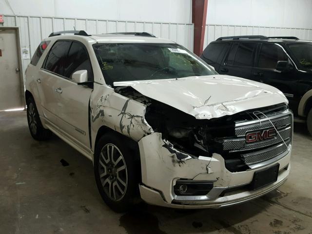 1GKKRTKD8EJ310094 - 2014 GMC ACADIA DEN WHITE photo 1