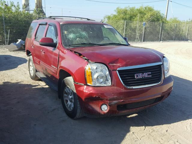 1GKFK130X7R175923 - 2007 GMC YUKON RED photo 1