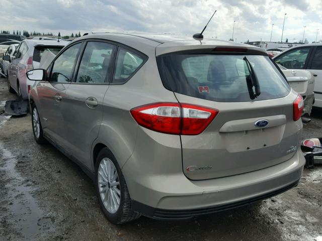 1FADP5AU3GL108123 - 2016 FORD C-MAX SE TAN photo 3