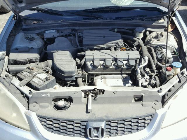 1HGEM229X4L013961 - 2004 HONDA CIVIC EX SILVER photo 7