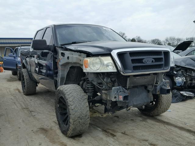 1FTPW12544KB85790 - 2004 FORD F150 SUPER BLACK photo 1