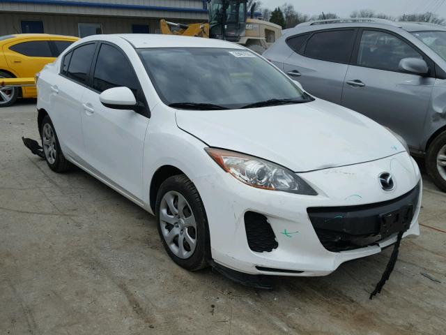 JM1BL1UG4C1530757 - 2012 MAZDA 3 I WHITE photo 1