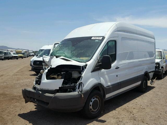 1FTBW3XG1GKA91886 - 2016 FORD TRANSIT T- WHITE photo 2