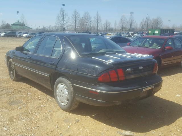 2G1WL52M6T1127383 - 1996 CHEVROLET LUMINA BLACK photo 3