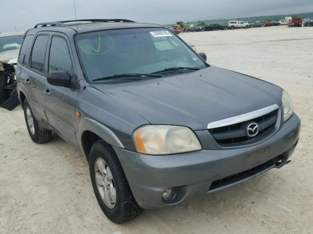 4F2YU08172KM28434 - 2002 MAZDA TRIBUTE LX GRAY photo 1