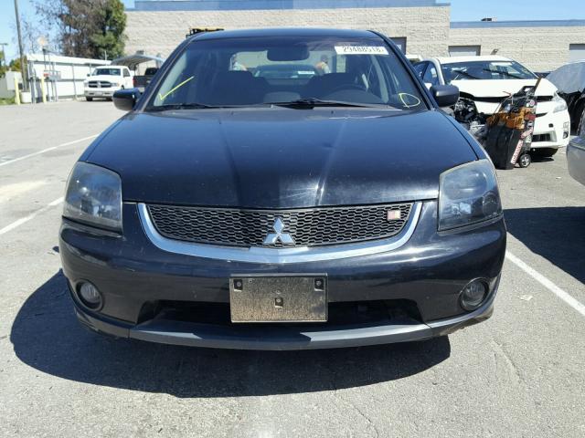 4A3AB76T97E044758 - 2007 MITSUBISHI GALANT RAL BLACK photo 9