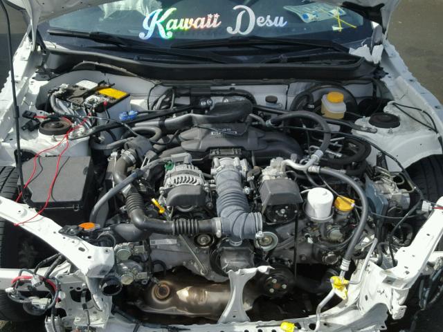 JF1ZNAA19G9708054 - 2016 TOYOTA SCION FR-S თეთრი ფოტო 7