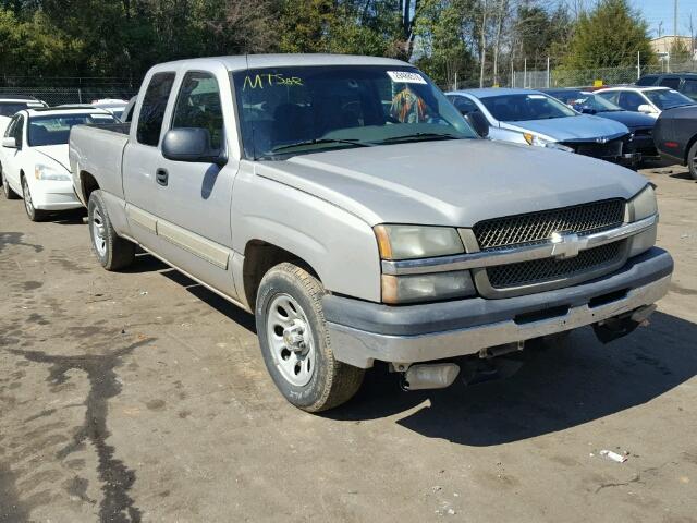 2GCEC19V151115297 - 2005 CHEVROLET SILVERADO GRAY photo 1