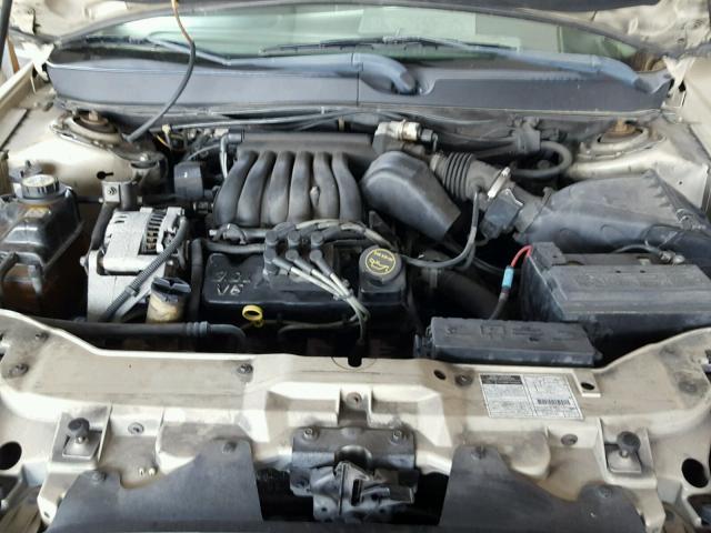 1FAFP55U41A213811 - 2001 FORD TAURUS SES GOLD photo 7