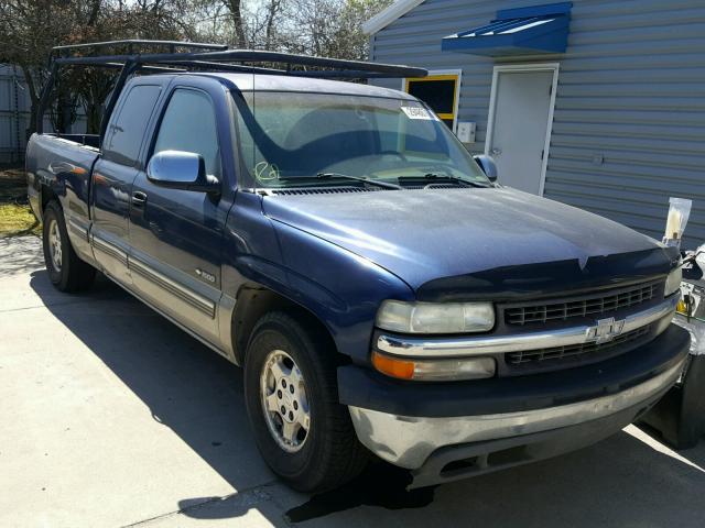 2GCEC19V6X1233073 - 1999 CHEVROLET SILVERADO BLUE photo 1