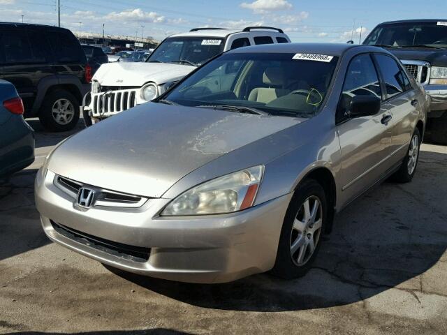 JHMCM56163C022939 - 2003 HONDA ACCORD DX TAN photo 2