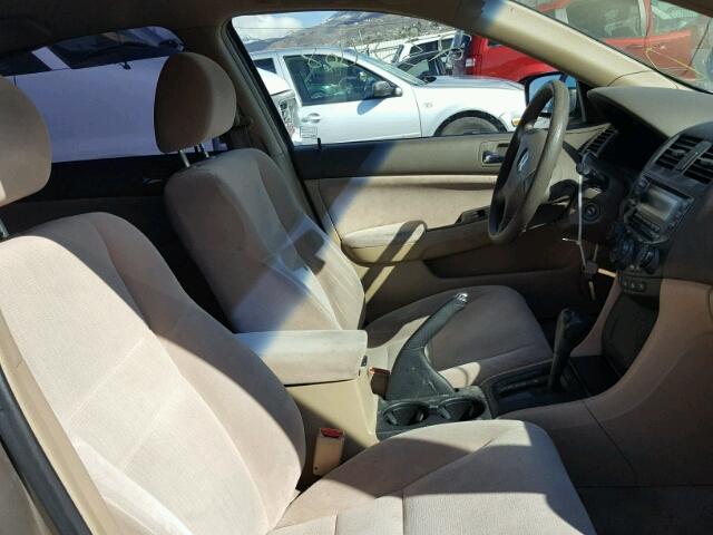 JHMCM56163C022939 - 2003 HONDA ACCORD DX TAN photo 5